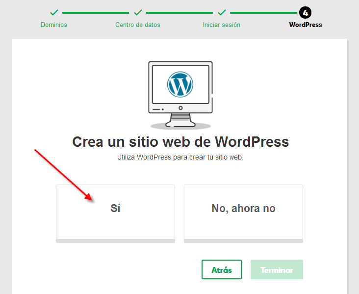 Instalación de WordPress en GoDaddy