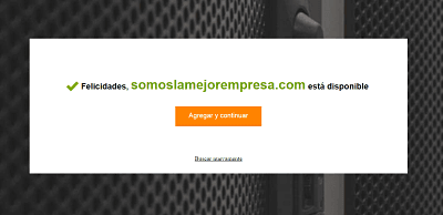 Disponibilidad de Dominio