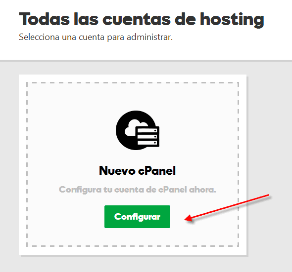Selecciona Configurar