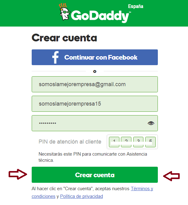 Crea Tu Cuenta