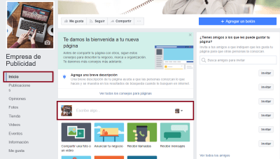 Crea Publicaciones en Tu Fanpage