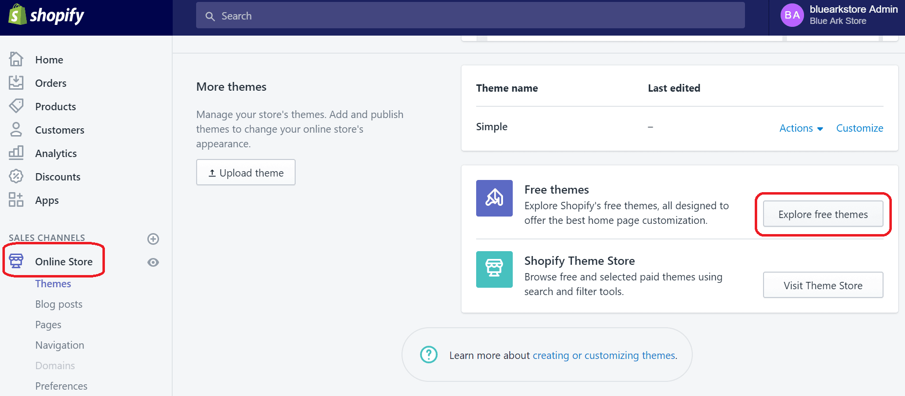 Themes para Shopify Gratis