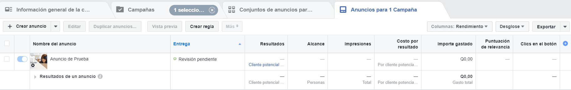 Autorización de Campaña