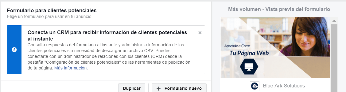 Formulario para Captar Datos