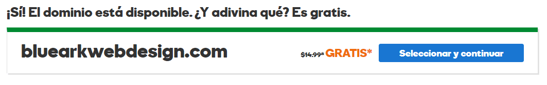 Este Mensaje Significa que Tu Dominio Está Disponible