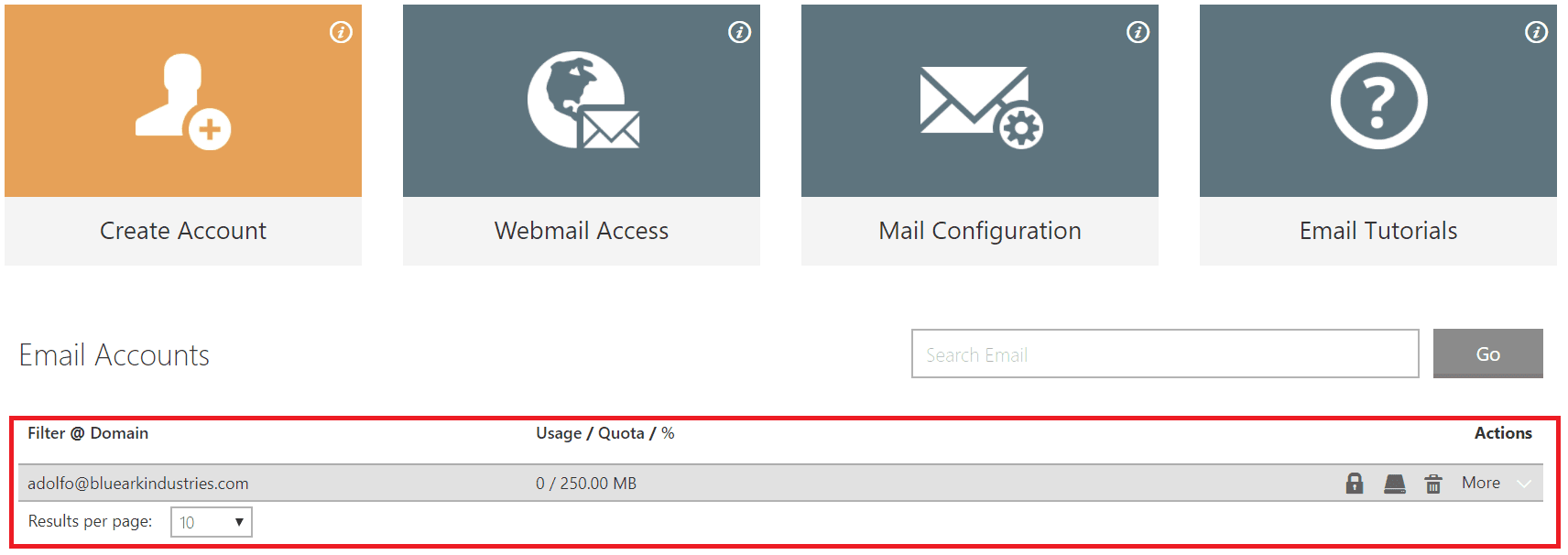 Ver Correo Nuevo.
