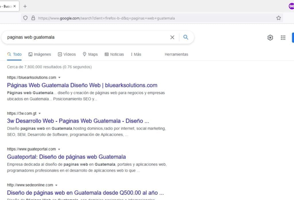 Posicionamiento SEO en Guatemala