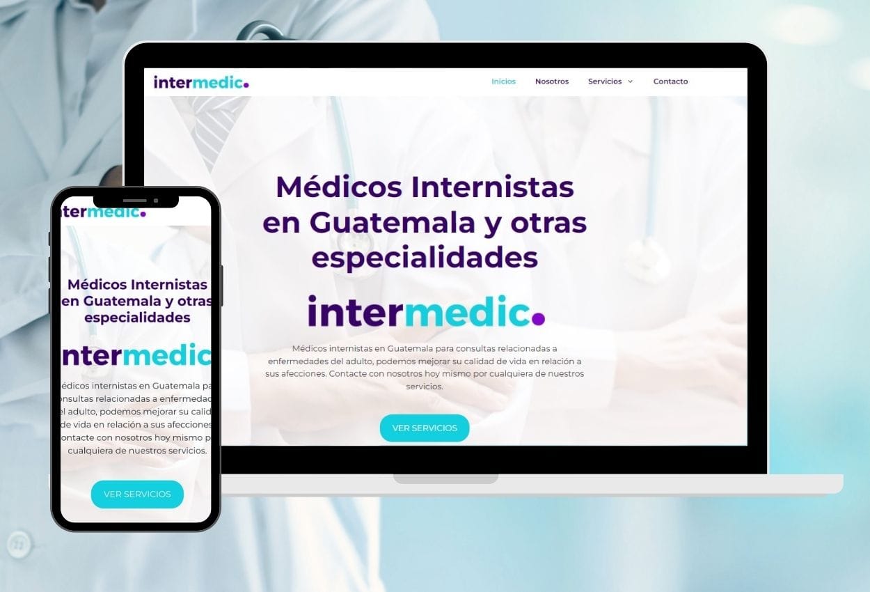 Médicos Internistas en Guatemala Lanzan su Sitio Web Intermedic
